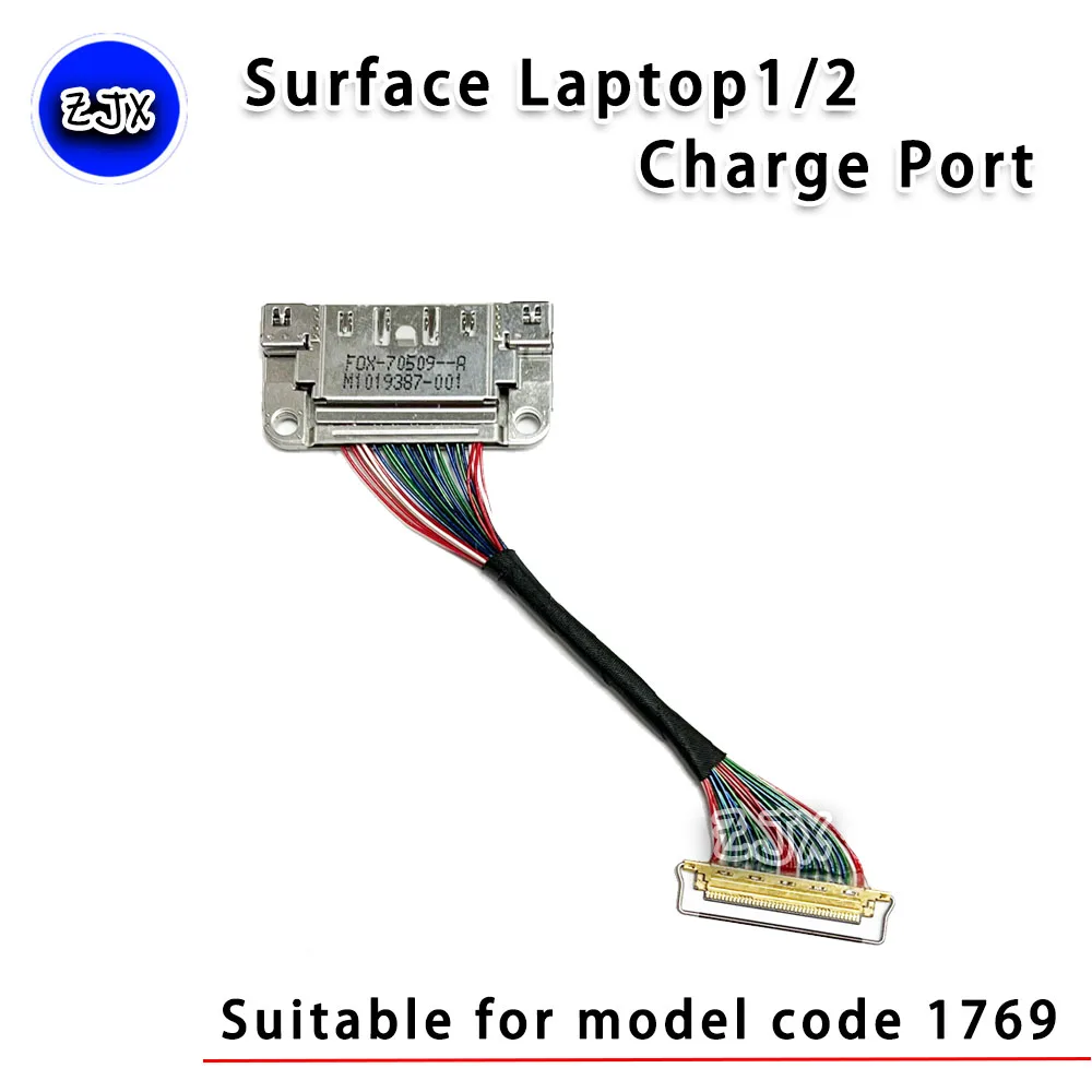 Used for Microsoft Surface Laptop1 Laptop2 charging port Charging Connector 1769 Charging Tail Flexible Cable M1019387-001