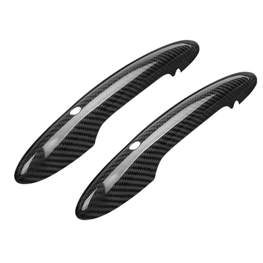 

Carbon Fiber Door Handle Shell Decoration Door Handle Protector for MINI JCW Clubman Countryman F55 F56 F57 F60(B)