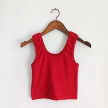  2022 Sexy Women Summer Sleeveless Casual Vest Spring And Autumn Basic Bottoming Candy Color Crop Tops Sleeveless Short Knitted 