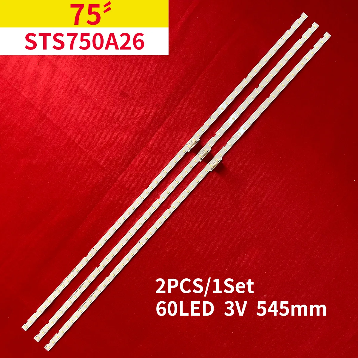 LED strip for TV UN75NU6950 75NU7100 STS750A26_3030F UE75NU7170 UE75NU7105 UN75RU7100 UE75NU7100 UE75NU7200