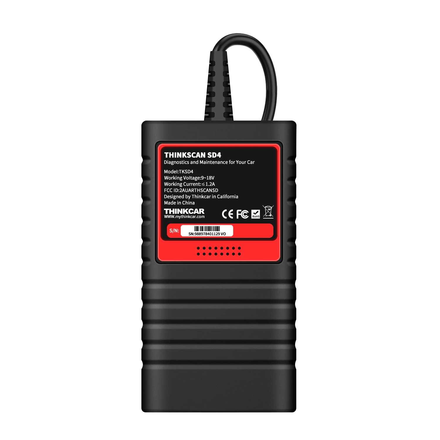2023 Thinkscan SD4 자동차 진단 시스템, OBD II 및 EOBD 기능, 전체 자동차 진단 도구 시스템, 신제품