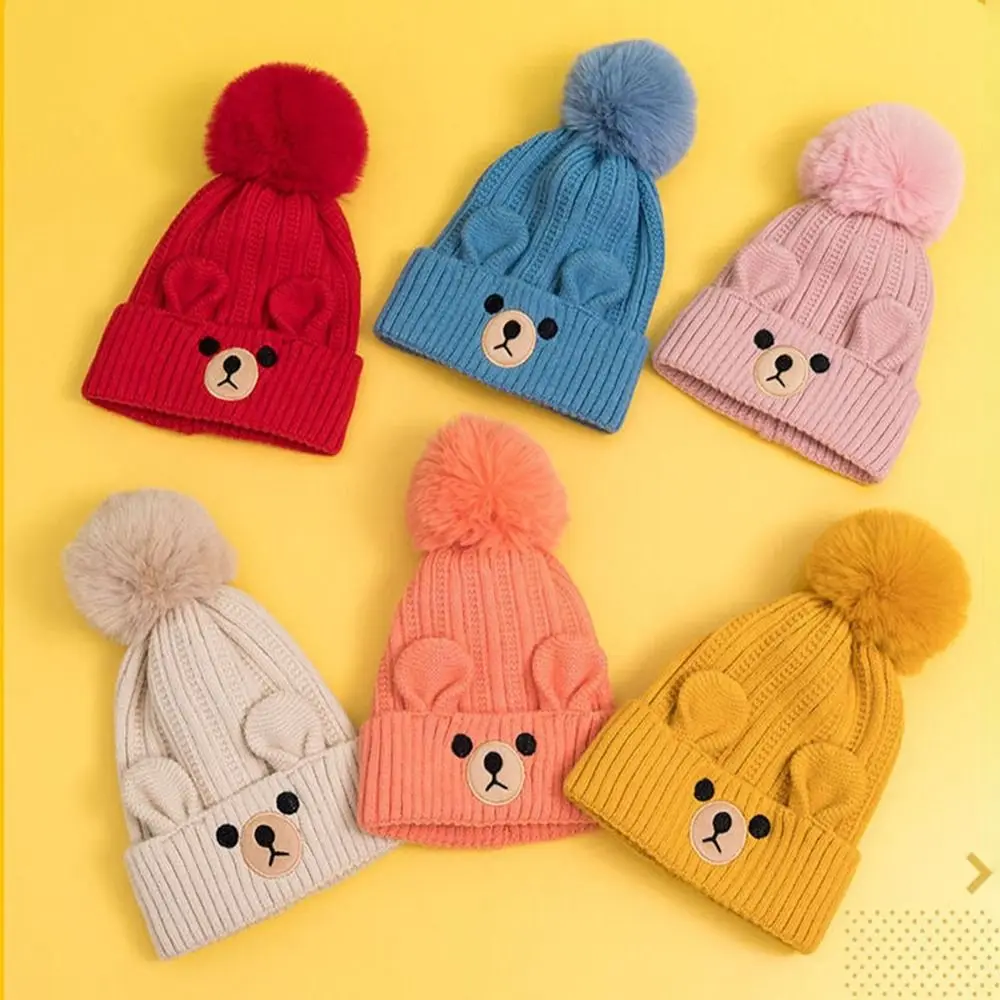 Winter Warm Knitted Hat Scarf Sets for Kids