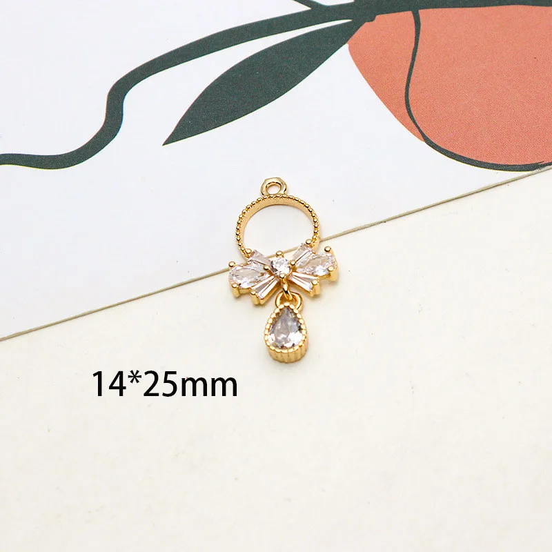 VYZUTR 100 Pièces Breloque Pour Bracelet Mixte Charms Pendentifs DIY Collier Bracelet Pour La Fabrication De Bijoux Lot En Vrac Pour Création De Collier Bracelet, Or-D