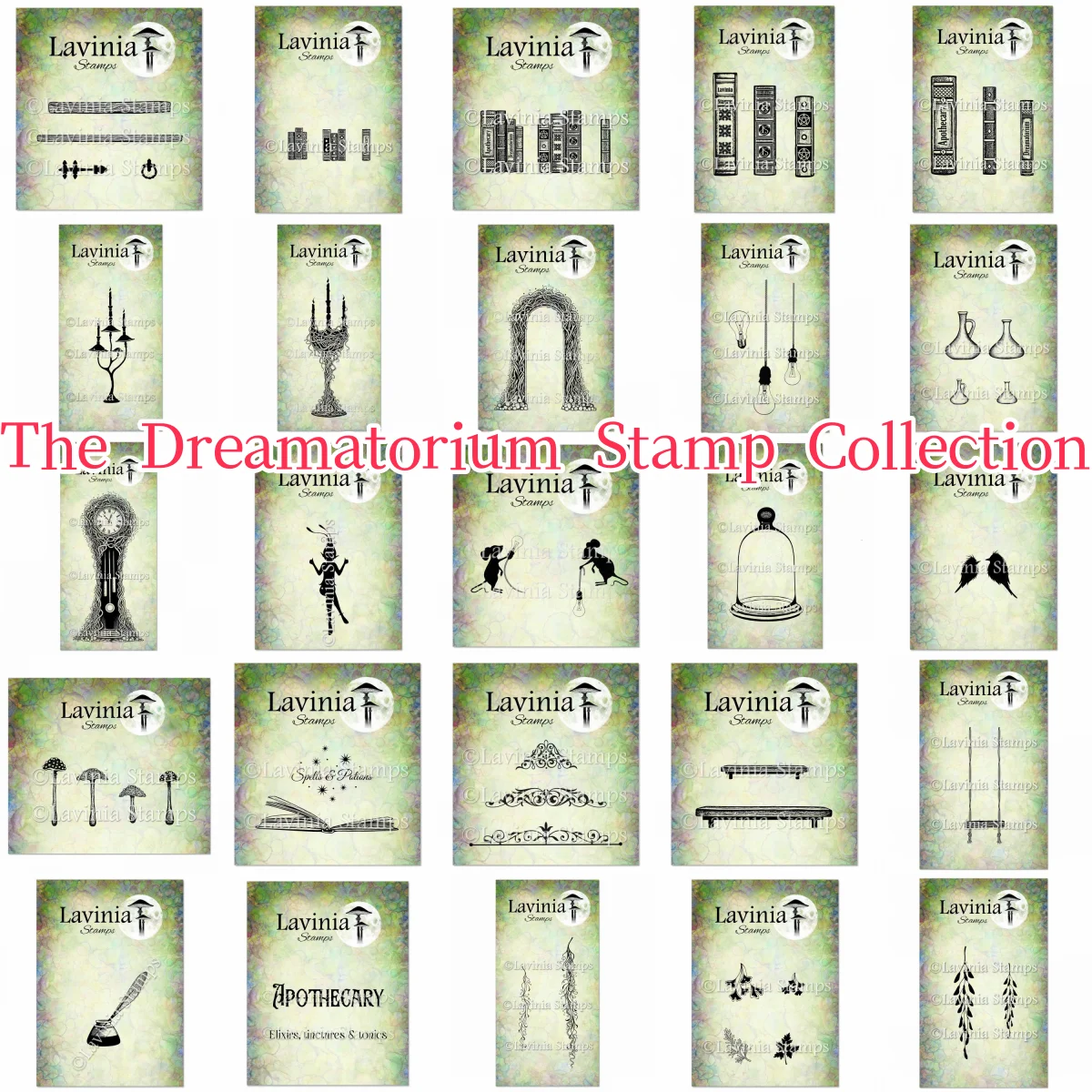 Dreamatorium 스탬프 컬렉션 DIY 스크랩북 양각 공예 종이 카드 앨범 공예 템플릿 용품 장식 2025 신규