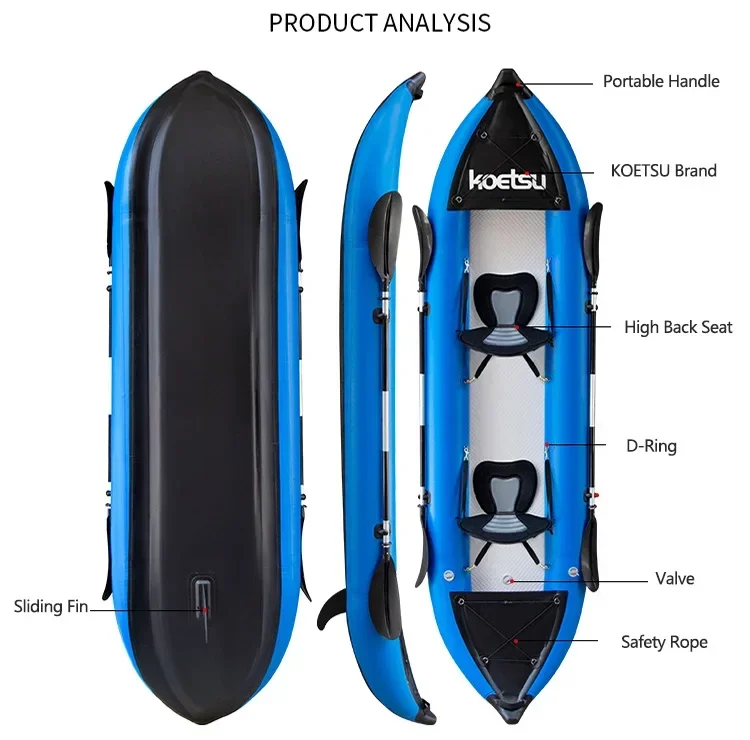 GYMAX Boat Seats 2 Pack, Folding Low Back Fishing Boat Seat W/Thickened - View #8