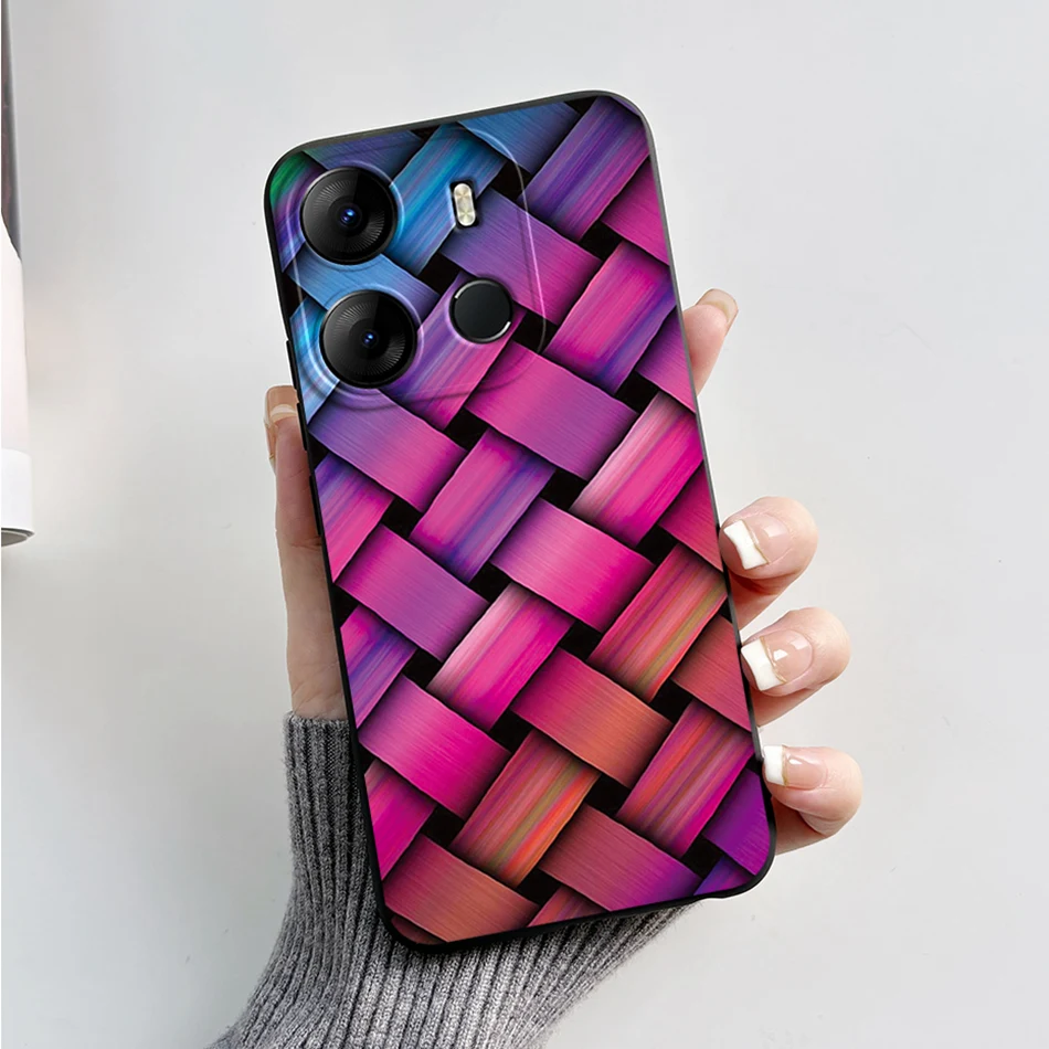 Luxury Marble Soft Silicone Phone Case - Tecno Pop 7 Series