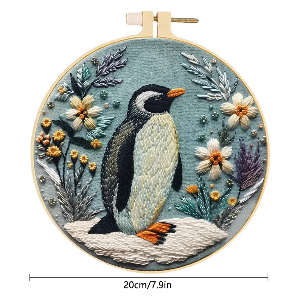 Animal Embroidery Starter Kit 2