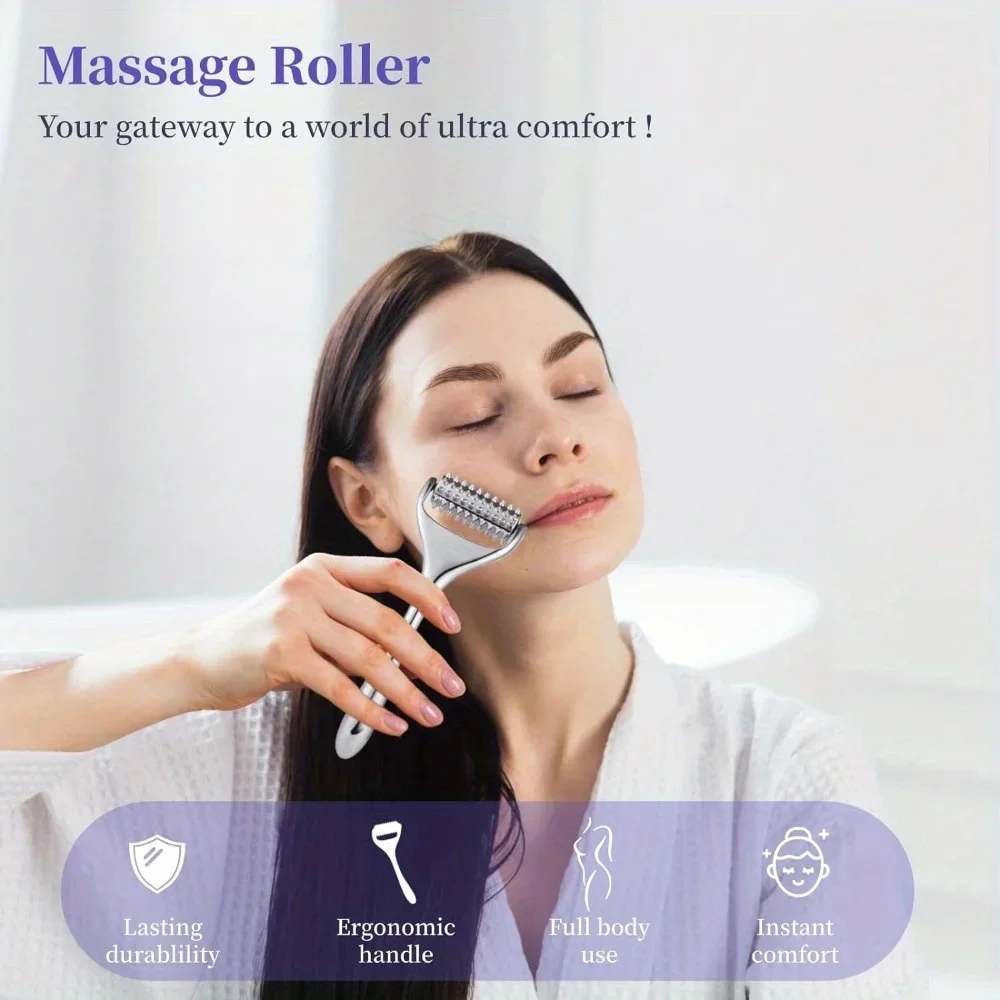Massage Roller Acupuncture Roller for Muscle Pain Relief Acupressure Massager Deep Tissue Massage Tool for Hand Foot Neck Arms