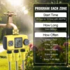 Insoma 3-Outlet Automatic Water Timer Garden Irrigation Watering System Independent Control Sprinkler Programmer Tools 4