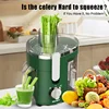 Compact Fruits Juicer , Juice Extractor Machine Multiple Safety Features Easy Operation Centrifugal Extractor Speed Adjustable 1