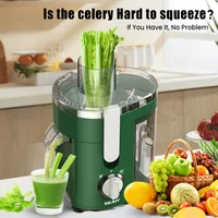 Compact Fruits Juicer , Juice Extractor Machine Multiple Safety Features Easy Operation Centrifugal Extractor Speed Adjustable 1