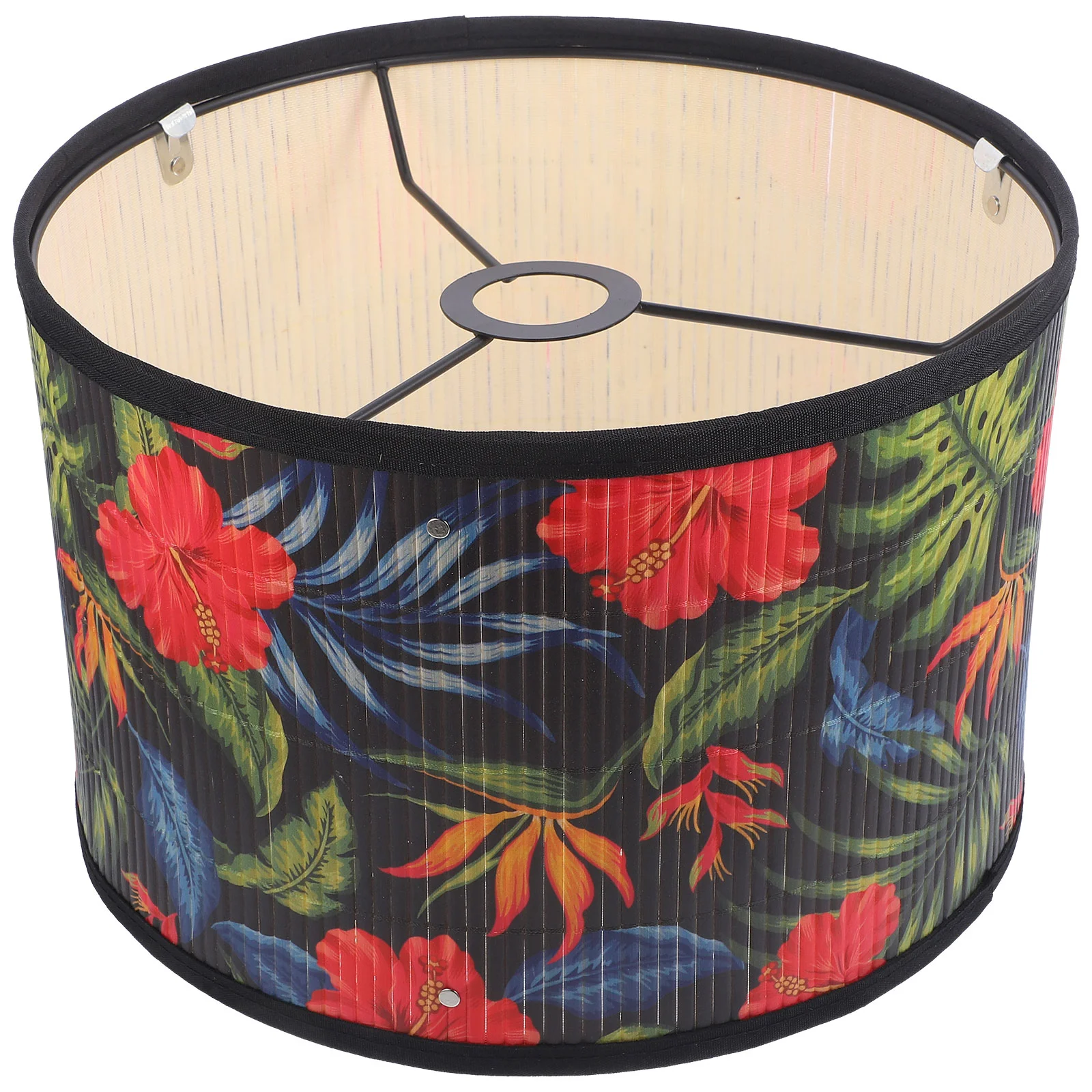 

Pendant Light Lampshade Rustic Bamboo Lampshade Table Light Cover Lamp Shade Decor