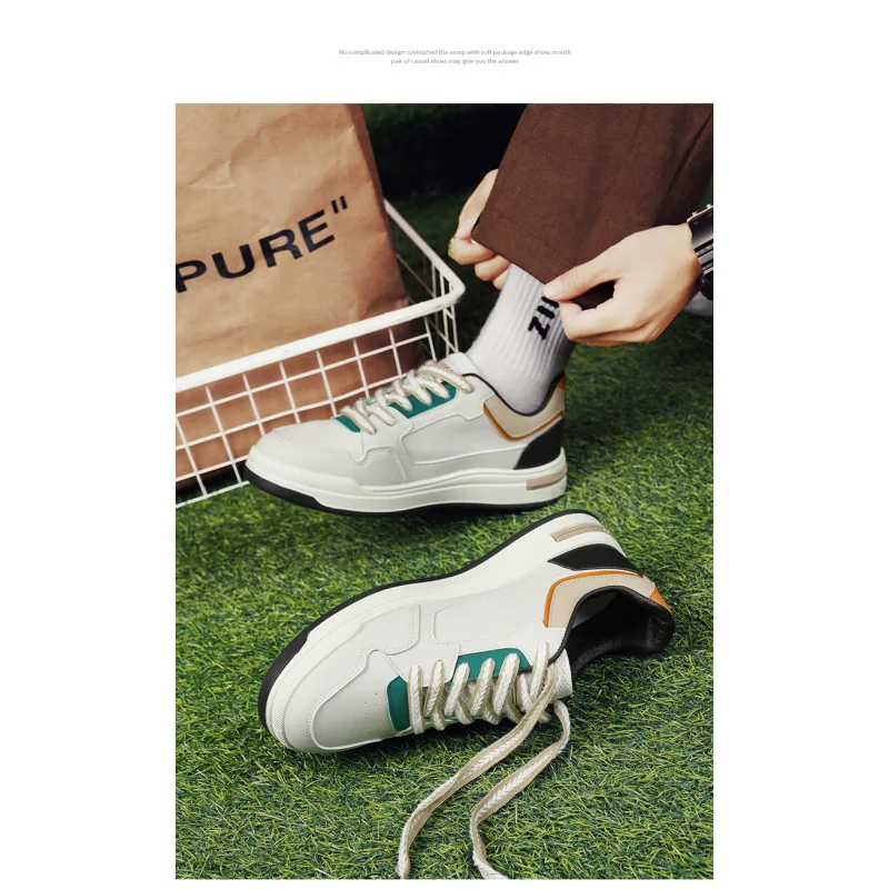 Herren sind vielseitig in der Wintermode, lässig, Nischenschuhe, Low-Top-Board-Schuhe, Herren-Sportschuhe und mit zunehmender Körpergröße_voghion.com