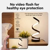 Modern Creative LED Table Lamp Spiral Desk Light 3 Colors Dimmable for Bedroom Living Room Office Bedside Decoration Lighting 3