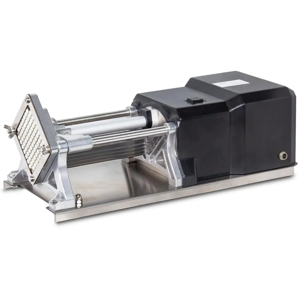 Professional Stainless Steel French Fry Cutter with 3-Size Replaceable Blades for Potato ChipsNEW-
