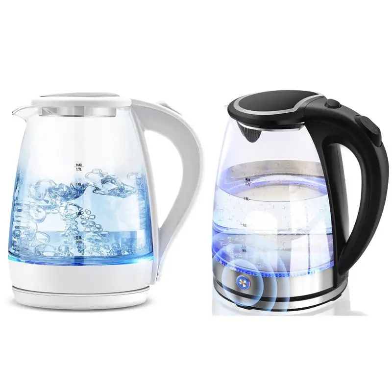 Pukomc Speed-Boil Electric Kettle, 1.7L/1500W Teapot Water Boiler, 1500W Keep Warm Electric Tea Kettle & 1.7L Hot Water Boile 3