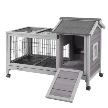 Rabbit Hutch | Bunny Cage (Inner Space 4.84ft²) 1
