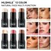 Magic Blush Stick Cheek Lip Tinted Moistured Blush Stick Silky Brighten Blush Cream Blusher Cosmetics Tubes Matte Contour 1