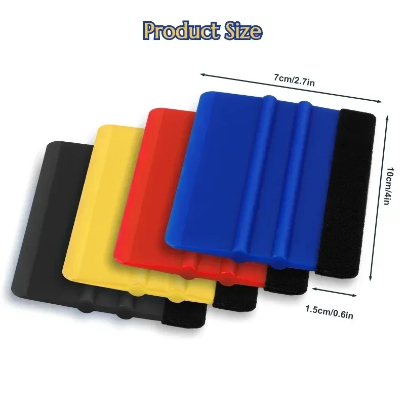 Car Wrap Tool Vinyl Scraper Cutter Film Kit Squeegee Set for Vehicle Window Tint Auto Accessories Wrapping Tools Vinyl Spatula car wrapping tool set