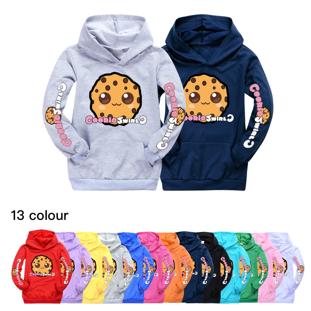 

COOKIE SWIRL C Kids Hoodies Toddler Girl Autumn Clothes Girl Sweatshirt Boys Hoodie Kids New Fashion Jackets Fall Clothes