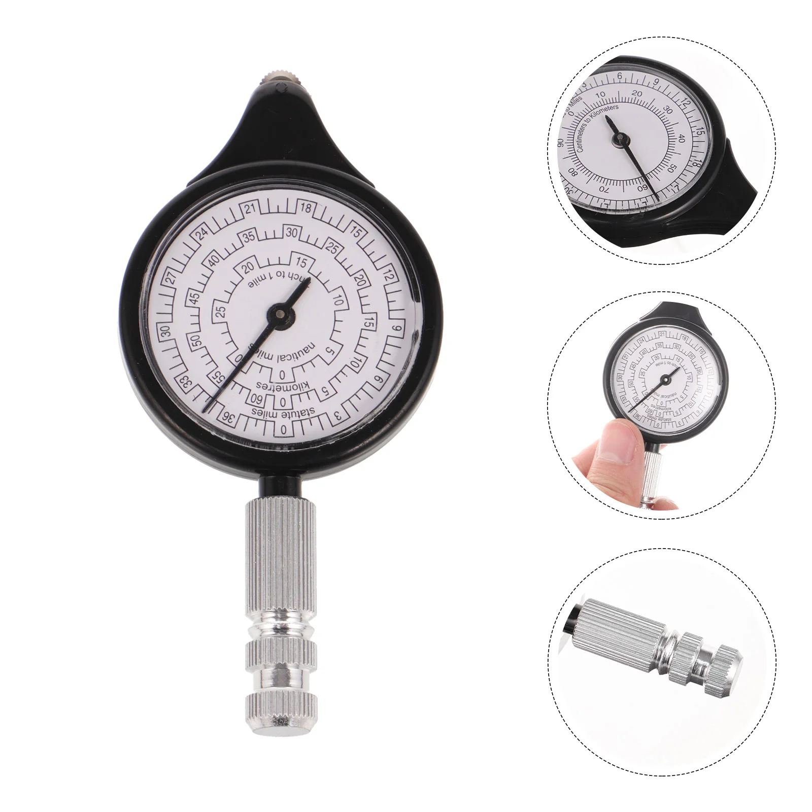 

Measuring Instrument Multifunction Outdoor Rangefinder Travel Plastic Abs Map Gauge Distance Meter Tool