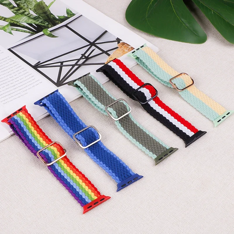 Braided Solo Loop Strap for Apple Watch - Stylish and Comfortable Wristband Accessory