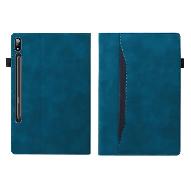Premium Business Wallet Flip Book Case with Soft TPU Shell Cover