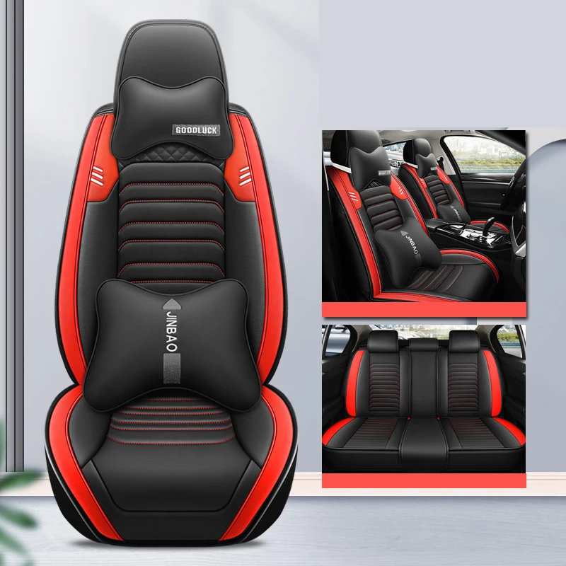thumbnail image 1 of Fundas universales de cuero PU para asientos de coche para mujer, para las cuatro estaciones, Dacia Duster Cupra Formentor BMW X3 E83 Insignia, accesorios para automóviles, 1 of 5