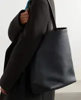 NS Park Cowhide Bucket Bags Women 2023 New Luxury Designer Handbags Soft Real Leather One Shoulder Bags Large Capaity Tote Bag 2