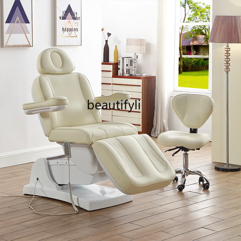

Facial Bed Tattoo Couch Electric Tattoo Bed Dental Beauty Chair Automatic Reclining Electric Bed