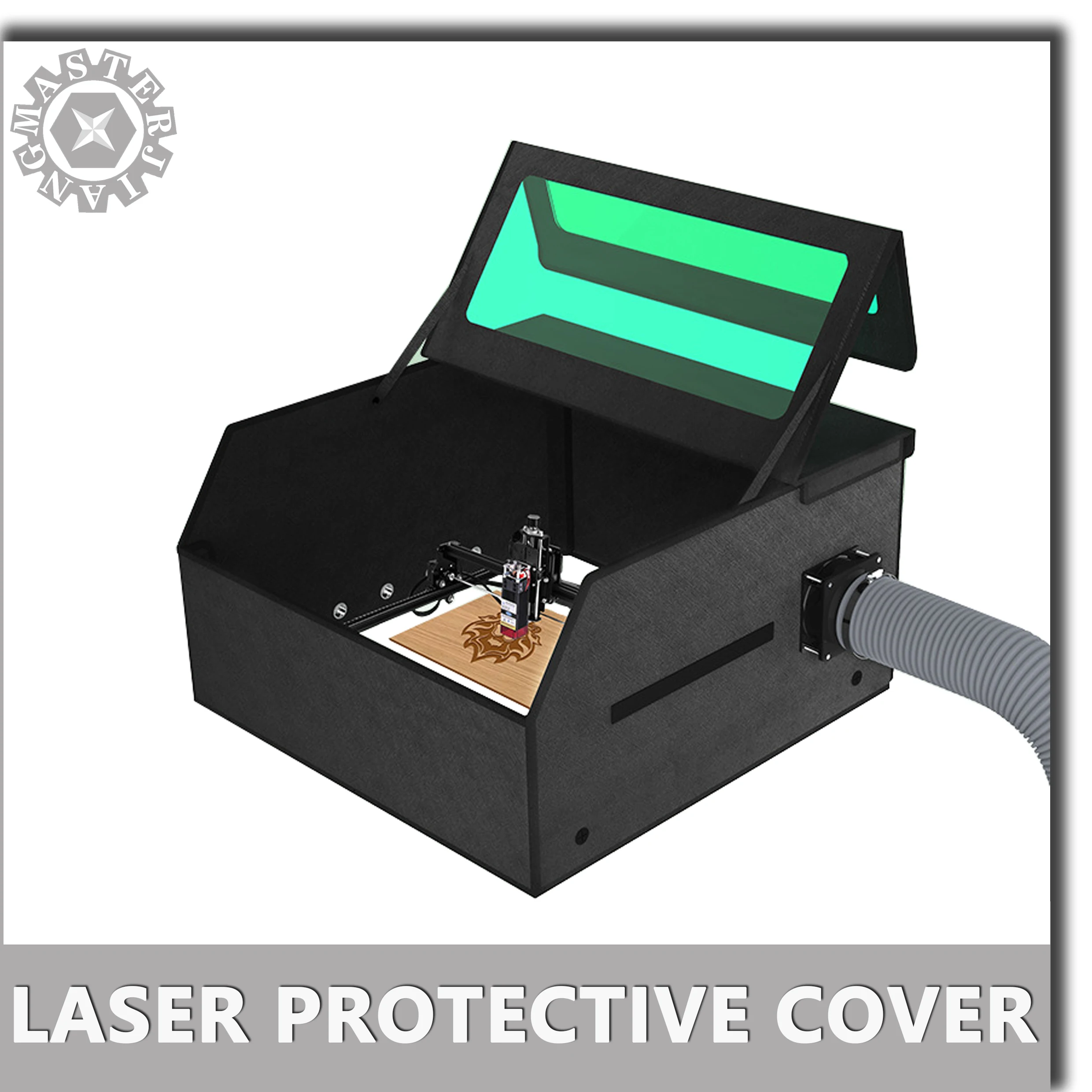 700x700x400mm CNC Laser Engraving Machine Accessories Tools Laser Engraver Enclosure Eye