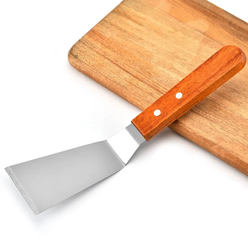 Barbecue tools Steak frying shovel Spatula turner Ossayi Stainless Steel Teppanyaki Turners Barbecue Steak Frying Shovel Spatula Cooking Tools Accessories