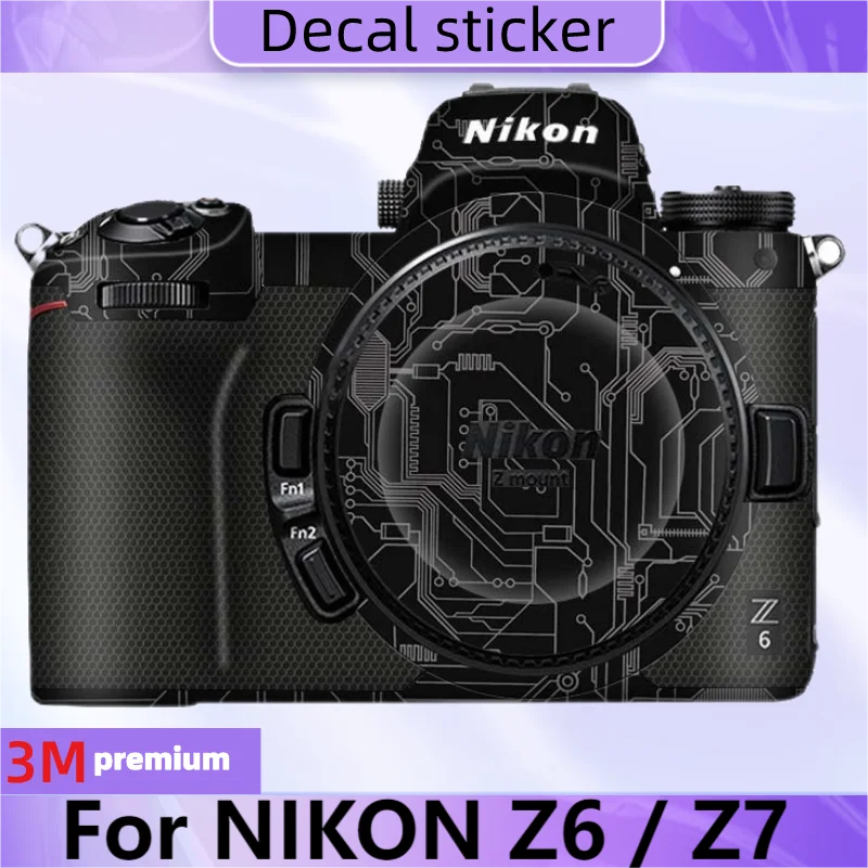 Per Nikon Z6 / Z7 Camera Body Sticker Pelle Protettiva Decalvinyl Wrap Film Anti-Scratch Protector Coat