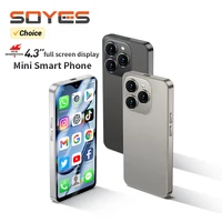 SOYES XS18 Pro Max 4.3" Mini Smartphone 4G LTE Android10.0 2GB RAM 16GB ROM 2750mAh Facial Recognition GPS OTG Small Cell Phone 1