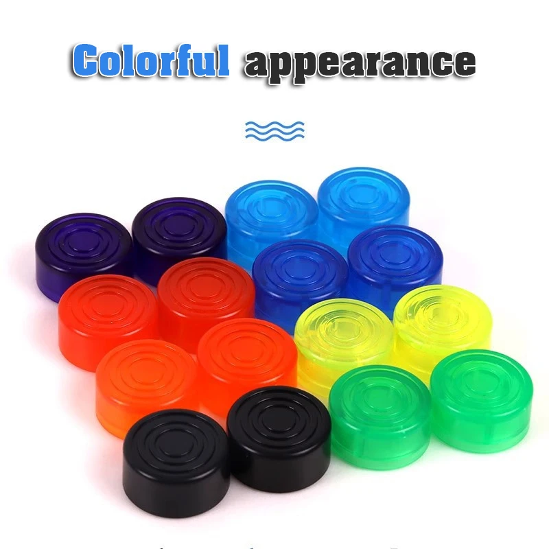 Footswitch Topper Guitar Pedal Topper 1/5/10pcs Multi Color Pedal Button Caps Guitar Stomp Knobs For Board