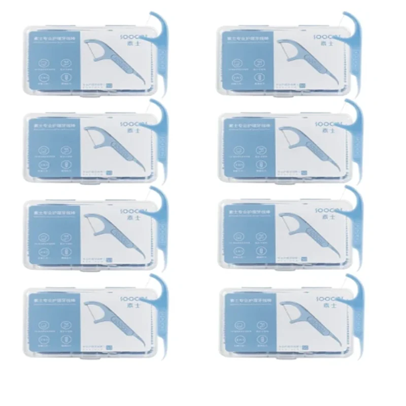 Water Flosser Youpin SOOCAS Professional Dental Flosser Ergonomic Design Food Grade Polymer Fiber Scrape Tongue Coating Clean Teeth Gaps