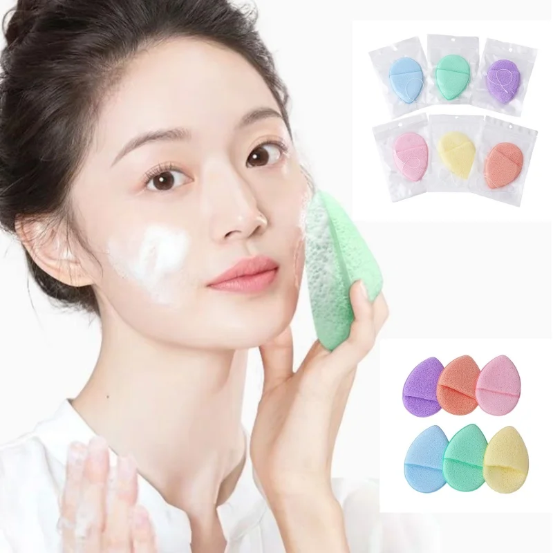 Glove style Facial cleansing sponge Deep Cleaning Face Wash and Rubbing Tool