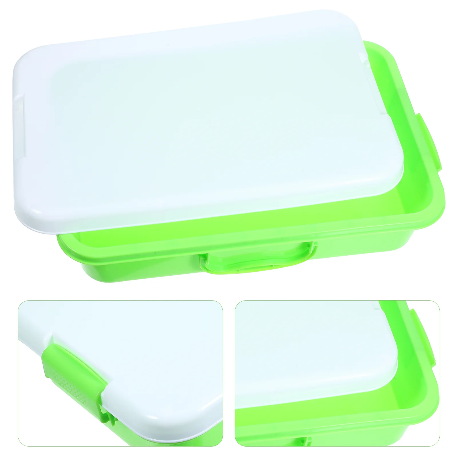 

Sand Table Storage Box Sandbox with Lid Tray Therapy Kit Portable Case Outdoor Toys for Kids Cover