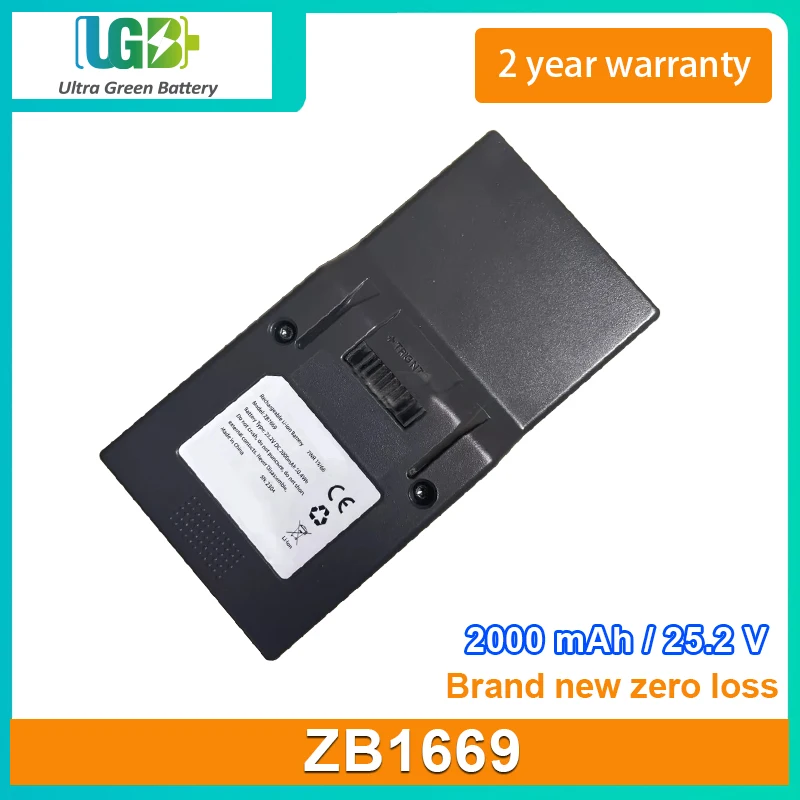 

UGB Новая батарея для TINECO ZB1669 ручной пылесос батарея 25,2 V 50.4Wh 2000mAh