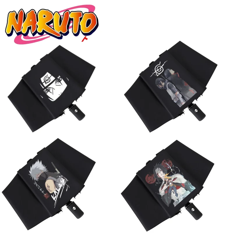 

Naruto series Naruto Sasuke Uchiha Itachi anime cartoon sunny umbrella student anti-sun fully automatic folding parasol umbrella