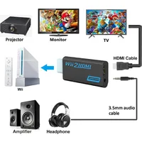 WII To HDMI Converter Full HD 1080P WII To HDMI Wii 2 HDTV Converter Wii To HDMI Adapter 3.5mm Audio for PC HDTV Monitor Display - Image 3
