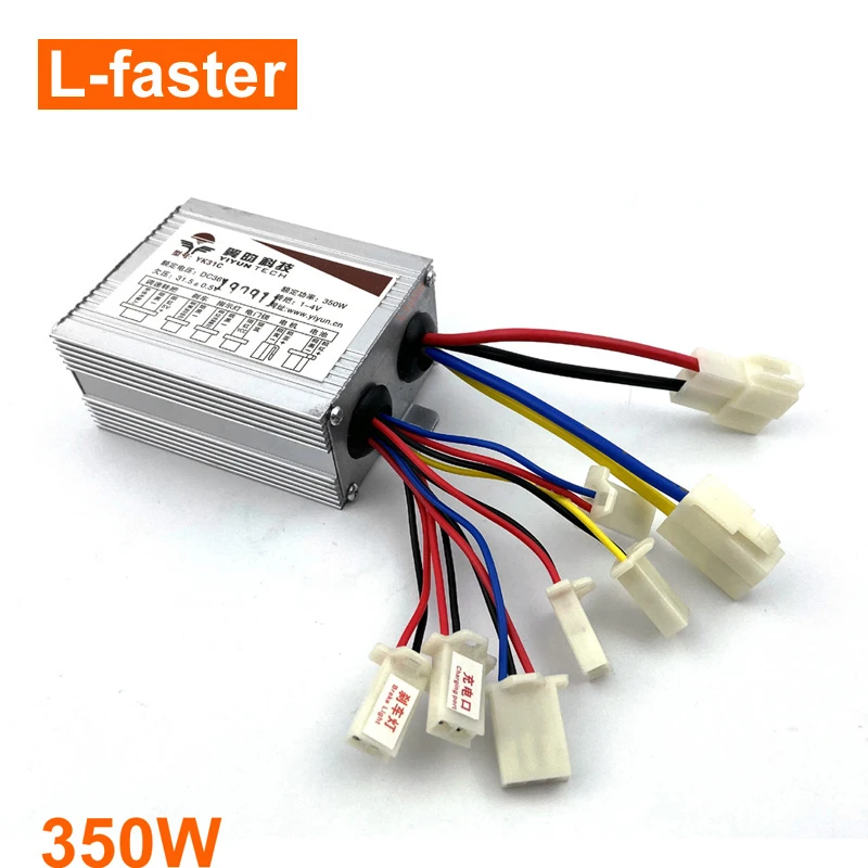 36V 350W Yiyun Elektrische Borstel Motor Speed Aluminium Controller Voor 24V  350W Escooter Bike Motor Conversie kit|brush price|brush screencontrol cctv  - AliExpress
