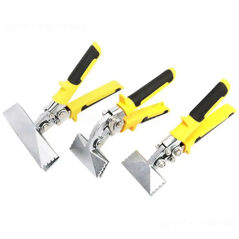 

Sheet Metal Bending Pliers Crimping Tool Hand Seamer Wide Jaw Straight Elbow Multitool Ergonomic Handle