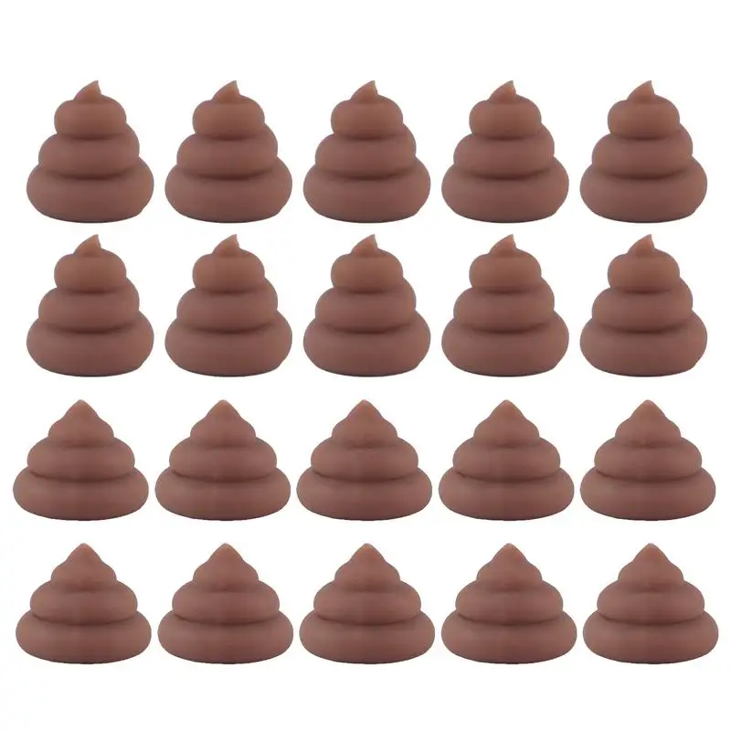 

Poop Squeeze Ball 10PCS Soft Spoof Kawaii Toy Squeeze Stress Ball Fidget Fake Poop Toy Stretchy Sensory Toys For Adults