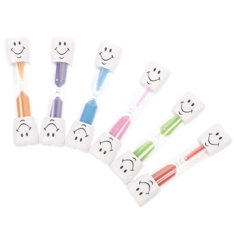 3Min Smile Sandglass Tooth Brushing Hourglass Gift Sand Clock  Dental Children Kids Toothbrush Timer Help Them Form A Good Habit 6