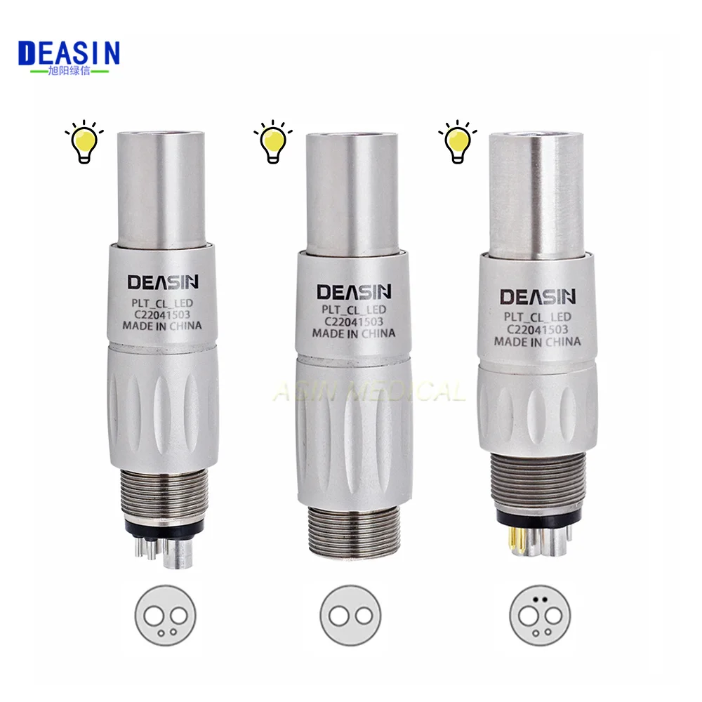 

Dental 2/4/6 Holes N* Quick CouplerFiber Optic Quick Coupling Fit N* Machlite/Phatelus X500 Turbine