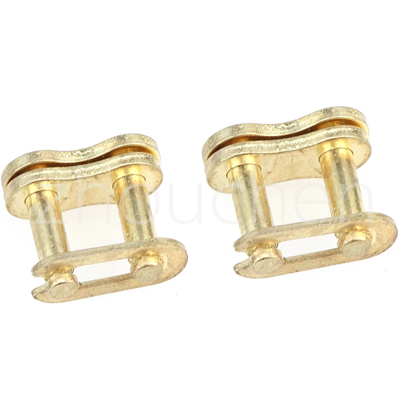 7 Pezzi 420 Catena Master Link Gold Drive Chain Link Per 50Cc 70Cc 90Cc 110Cc 125Cc Dirt Bike Quad Buggy Mini Bike Atv Scooter