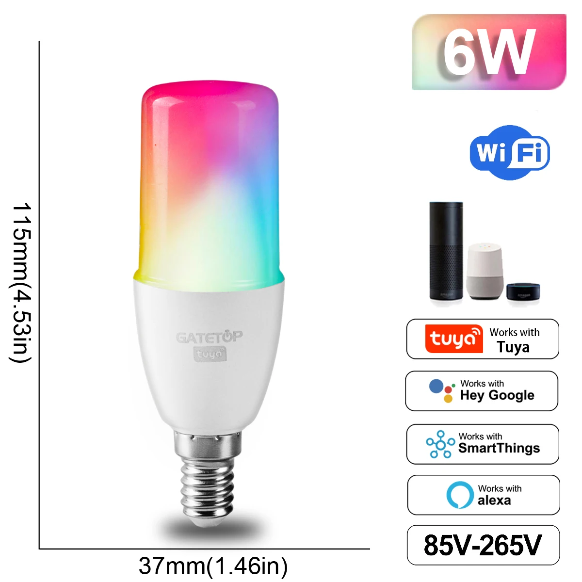 T37 6W E14