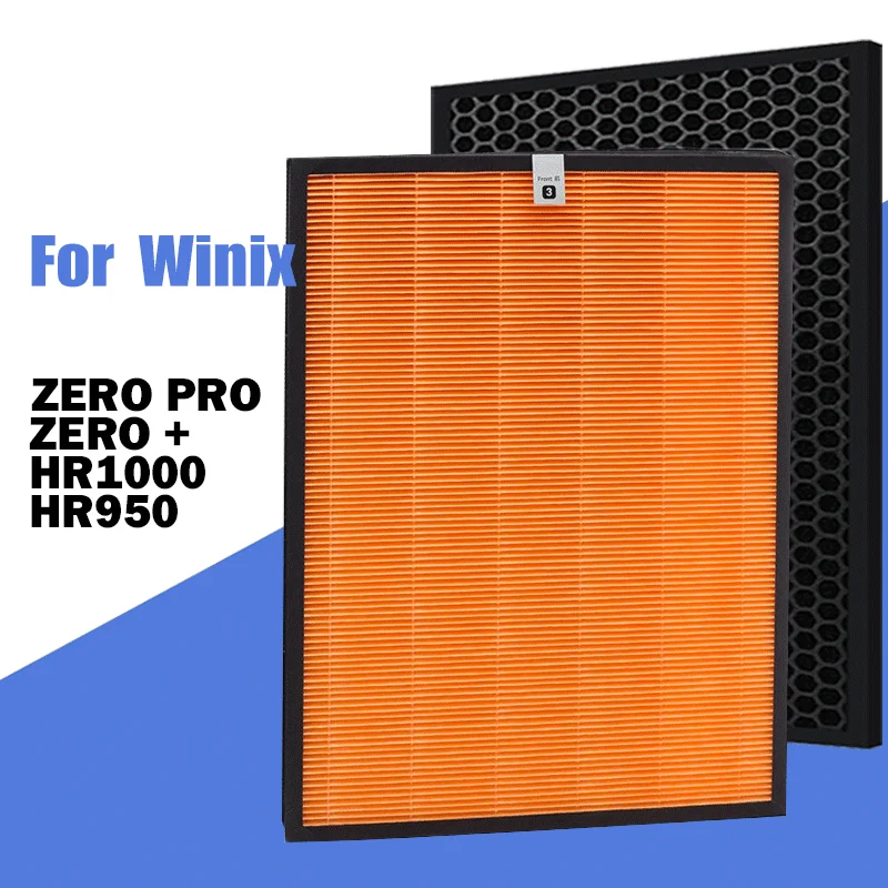 Filtro de Carvão Ativado para Purificador de ar Winix Antibacteriano Filtro Hepa Zero Pro Zero Mais Hr1000 Hr950