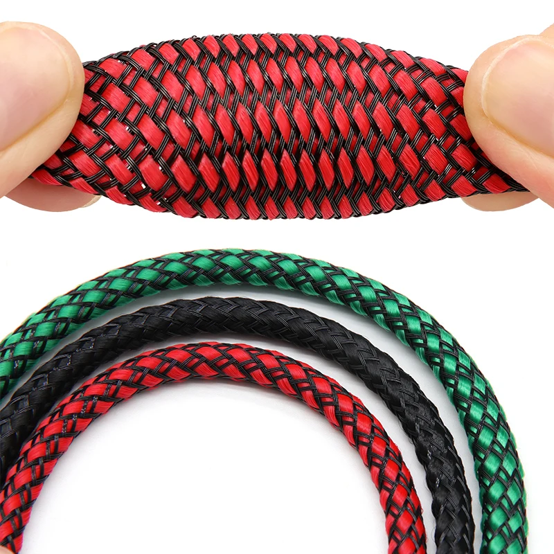 Premium Soft Braided Sleeve for Cable Protection - Insulated Wire Wrap Harness